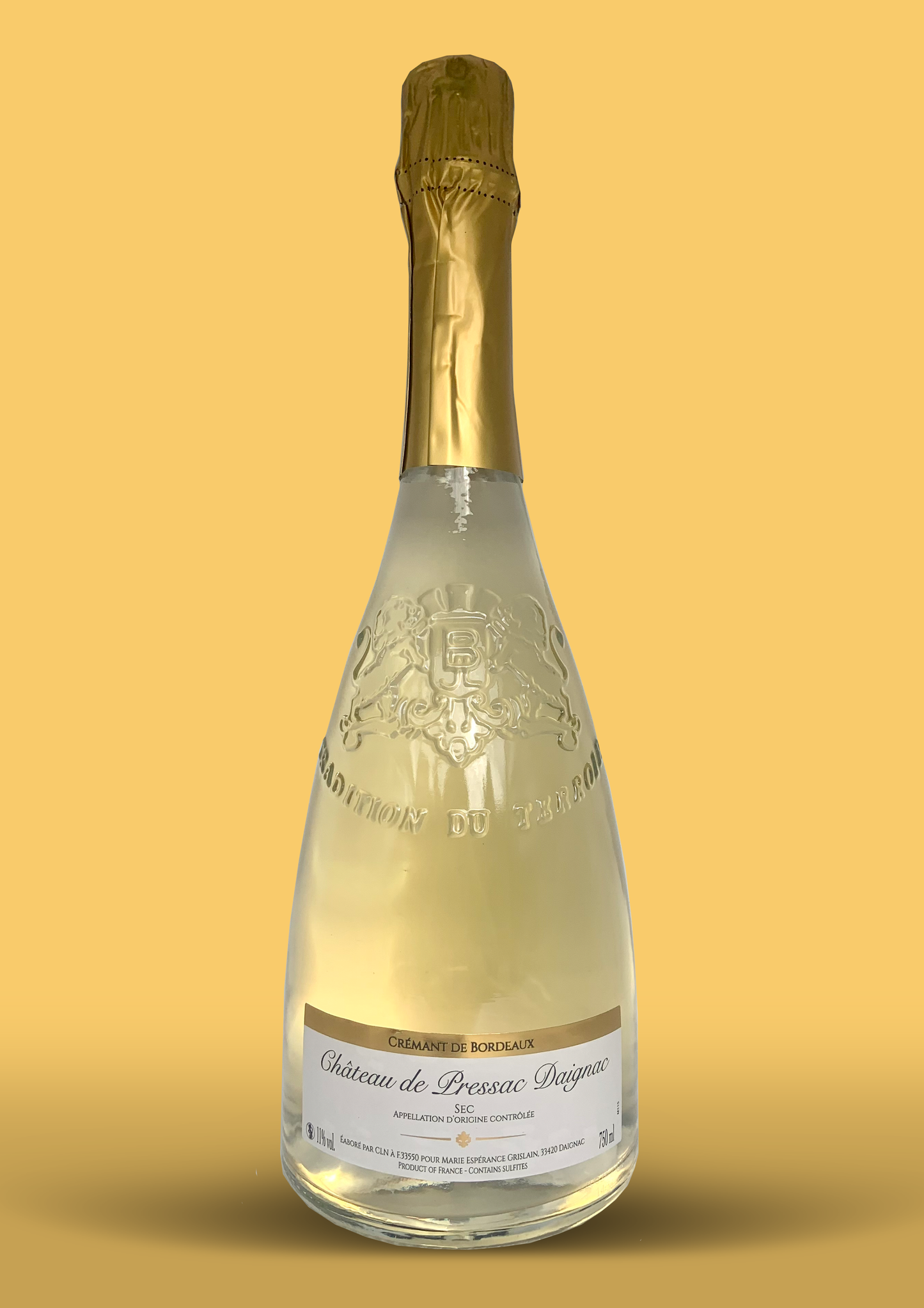 Bouteille Bordeaux Crémant, Château Pressac Daignac