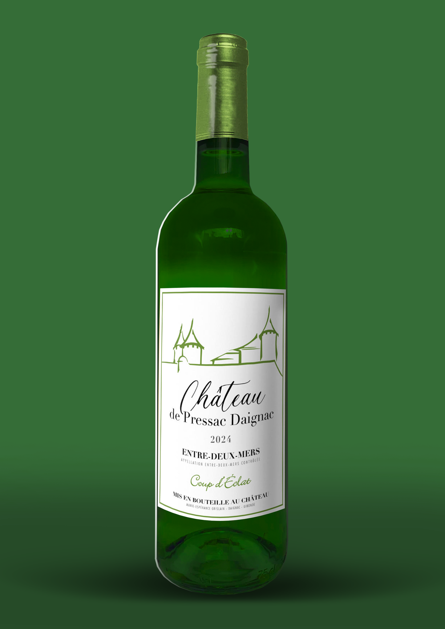 Bouteille Entre-Deux-Mers Muscadelle 2024, Château Pressac Daignac