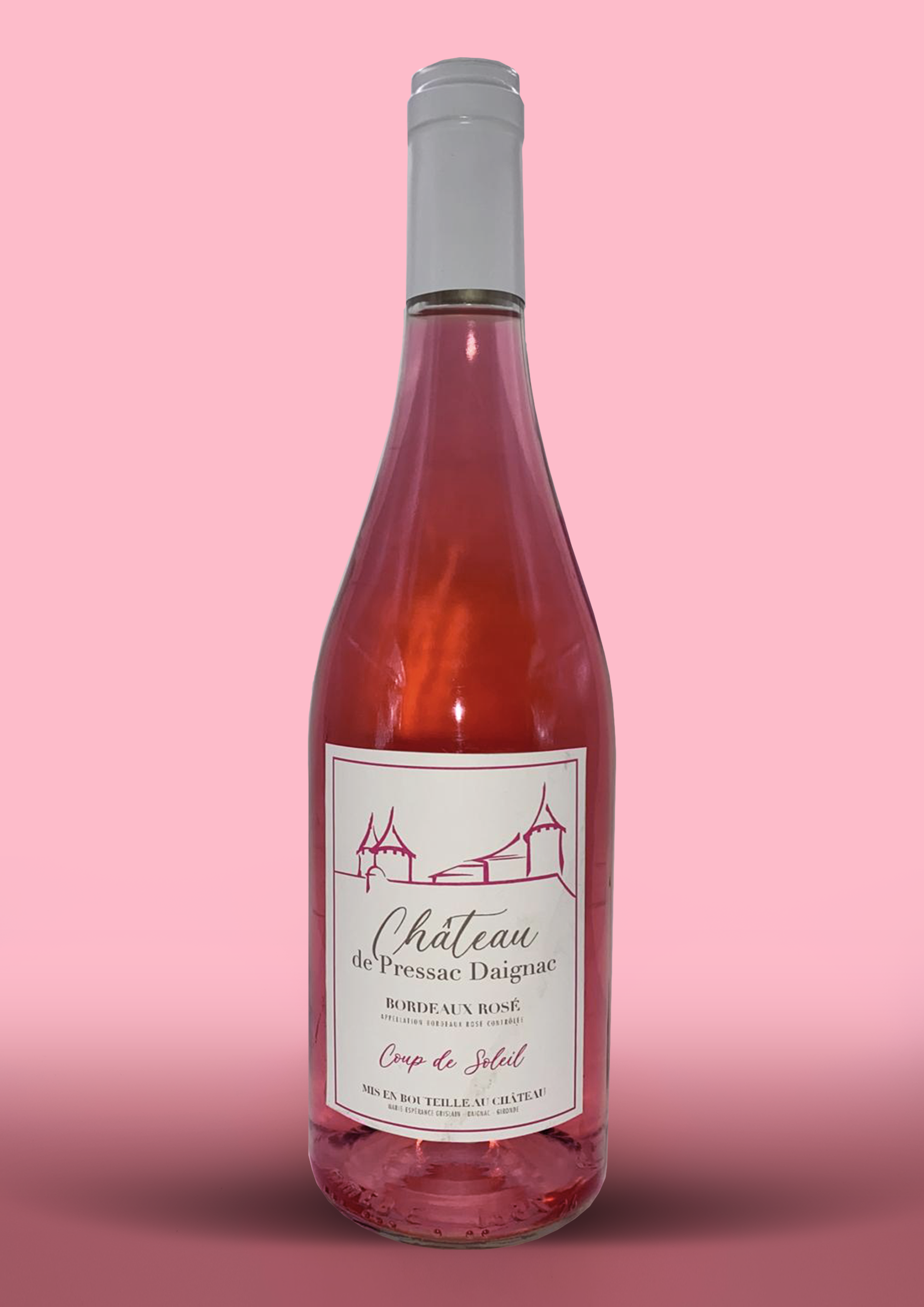Bouteille Bordeaux Rosé, Château Pressac Daignac