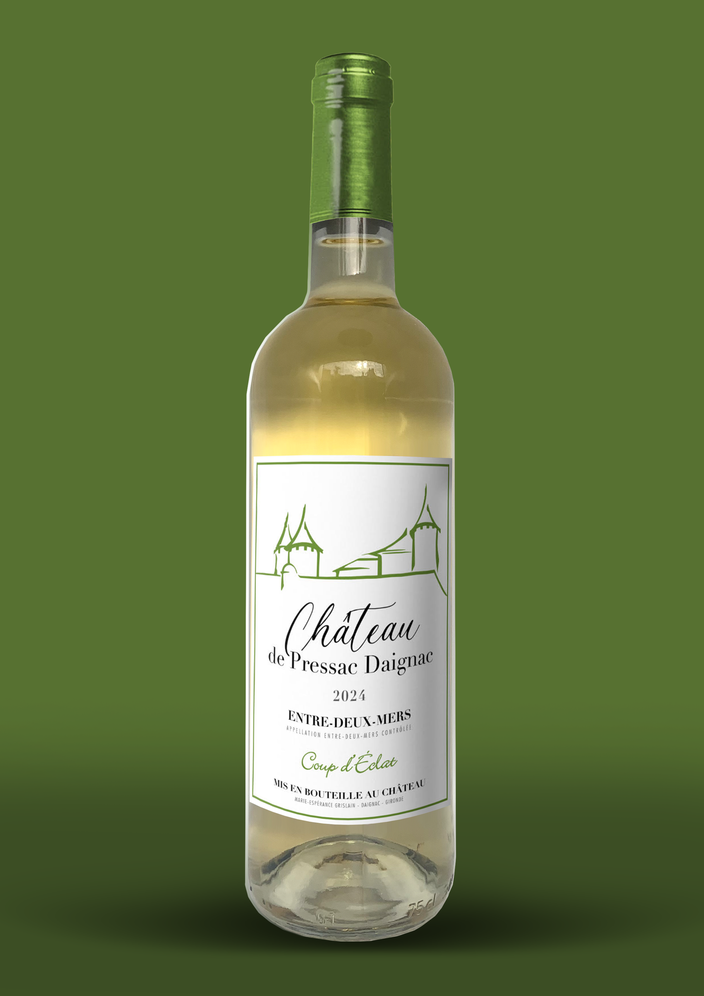 Bouteille Entre-Deux-Mers Sauvignon 2024, Château Pressac Daignac